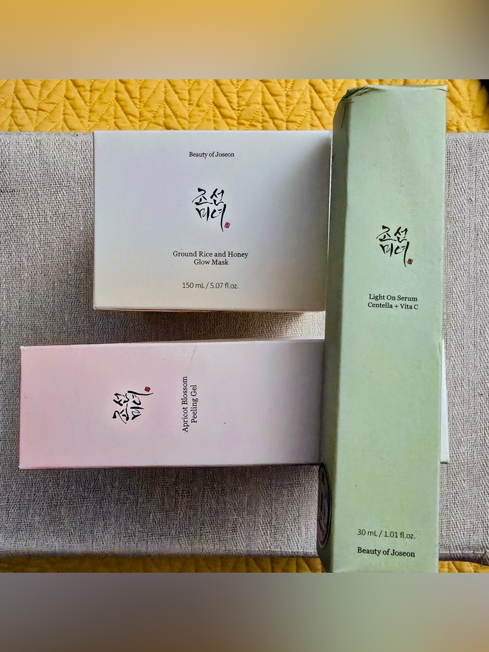 Beauty of Joseon Skincare Set - Green, Pink, White (NEW)